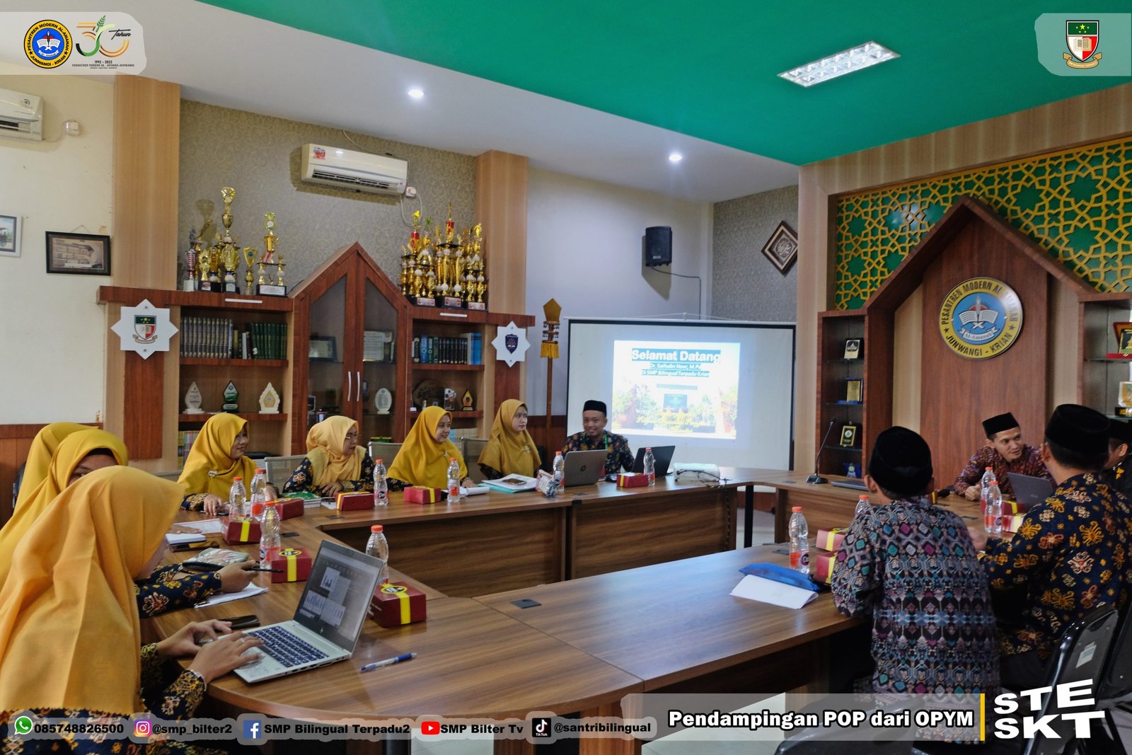 PENDAMPINGAN POP (Program Organisasi Penggerak) di SMP BILINGUAL TERPADU