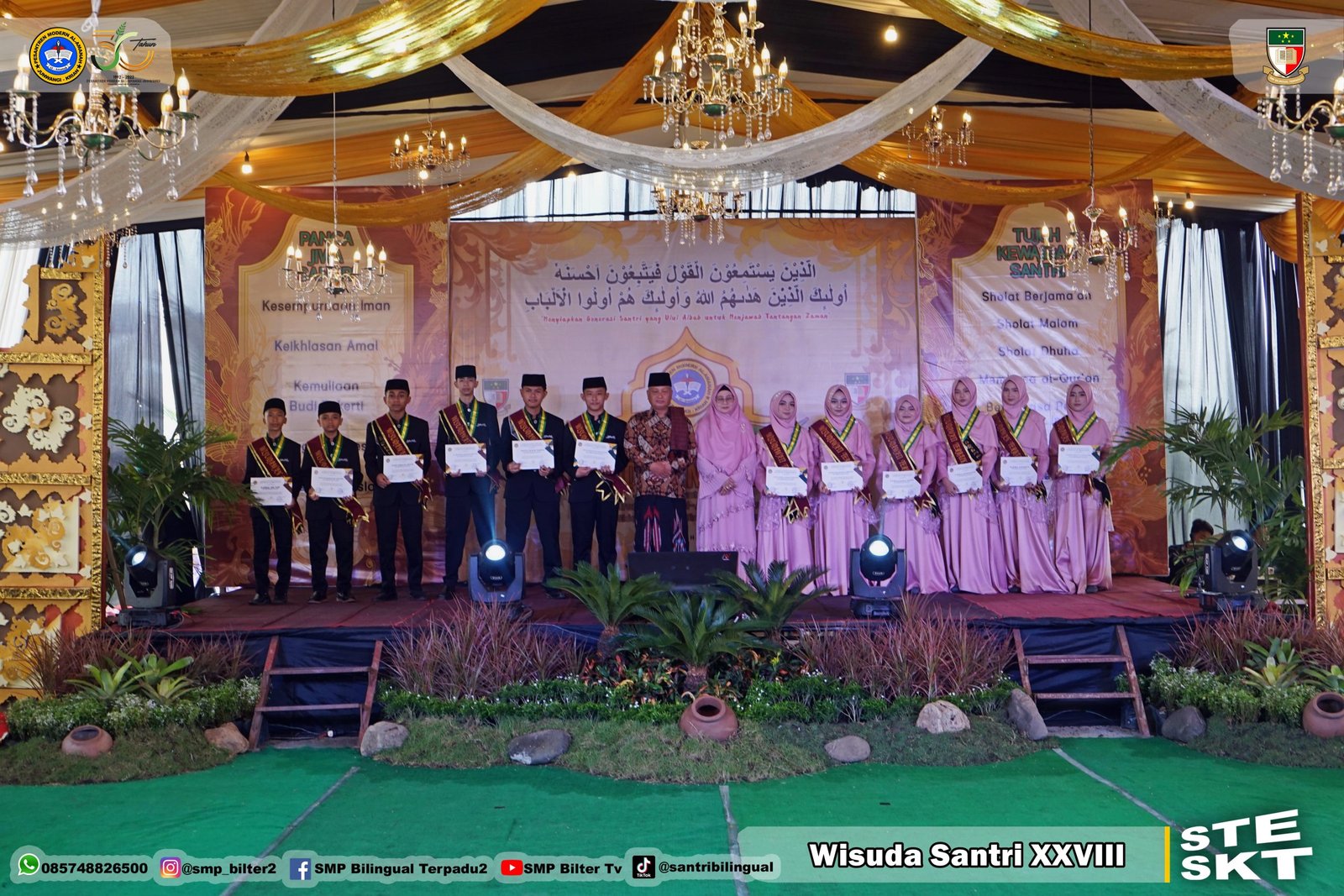 Wisuda Santri XXVIII SMP BILTER & SMP BILTER 2