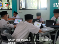 Tingkatkan Kejujuran dalam Sumatif Akhir Semester dengan Teknologi di SMP Bilingual Terpadu 2