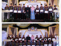 Momentum Pelepasan Santri Angkatan Graveous SMP Bilingual Terpadu 1 dan 2 di Wisuda