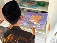 Pojok Baca Kelas Dorong Semangat Literasi Santri SMP Bilingual Terpadu 2